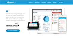 Desktop Screenshot of kloudgin.com